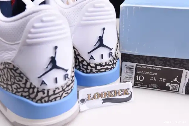 Rep 3 CT8532-104 Air Jordan UNC 0604
